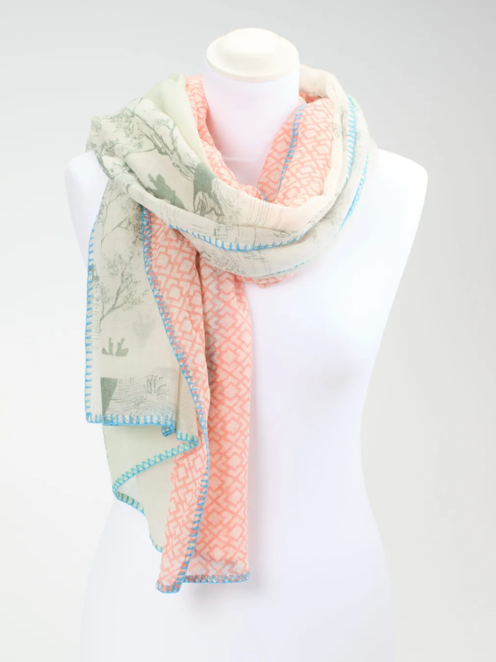 – Schal aus Babyschurwolle in Pastell-Konstantin Starke Online