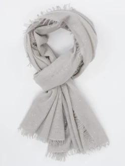 – Schal aus Feinstrick mit Pailletten-Konstantin Starke New