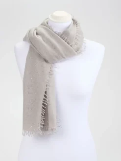 – Schal aus Feinstrick mit Pailletten-Konstantin Starke New