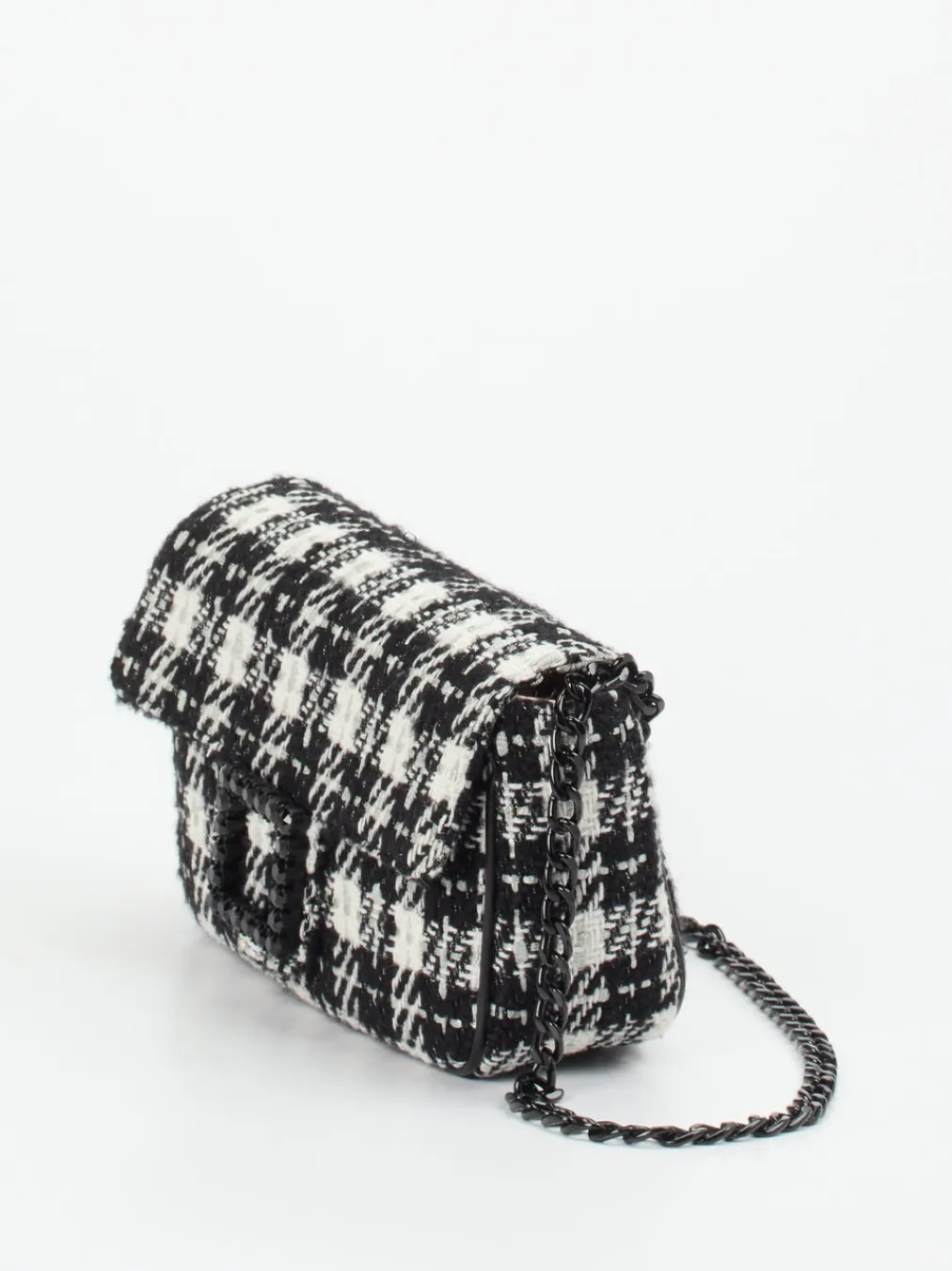 – Schultertasche aus Textil Bouclé-Konstantin Starke Best