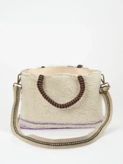 – Schultertasche aus Textil mit Fransen-Konstantin Starke Outlet