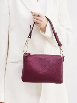 – Schultertasche aus Kalbleder Bordeaux-Konstantin Starke Online