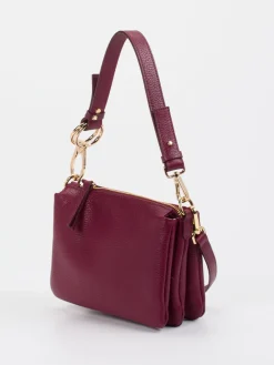 – Schultertasche aus Kalbleder Bordeaux-Konstantin Starke Online