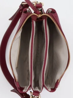 – Schultertasche aus Kalbleder Bordeaux-Konstantin Starke Online