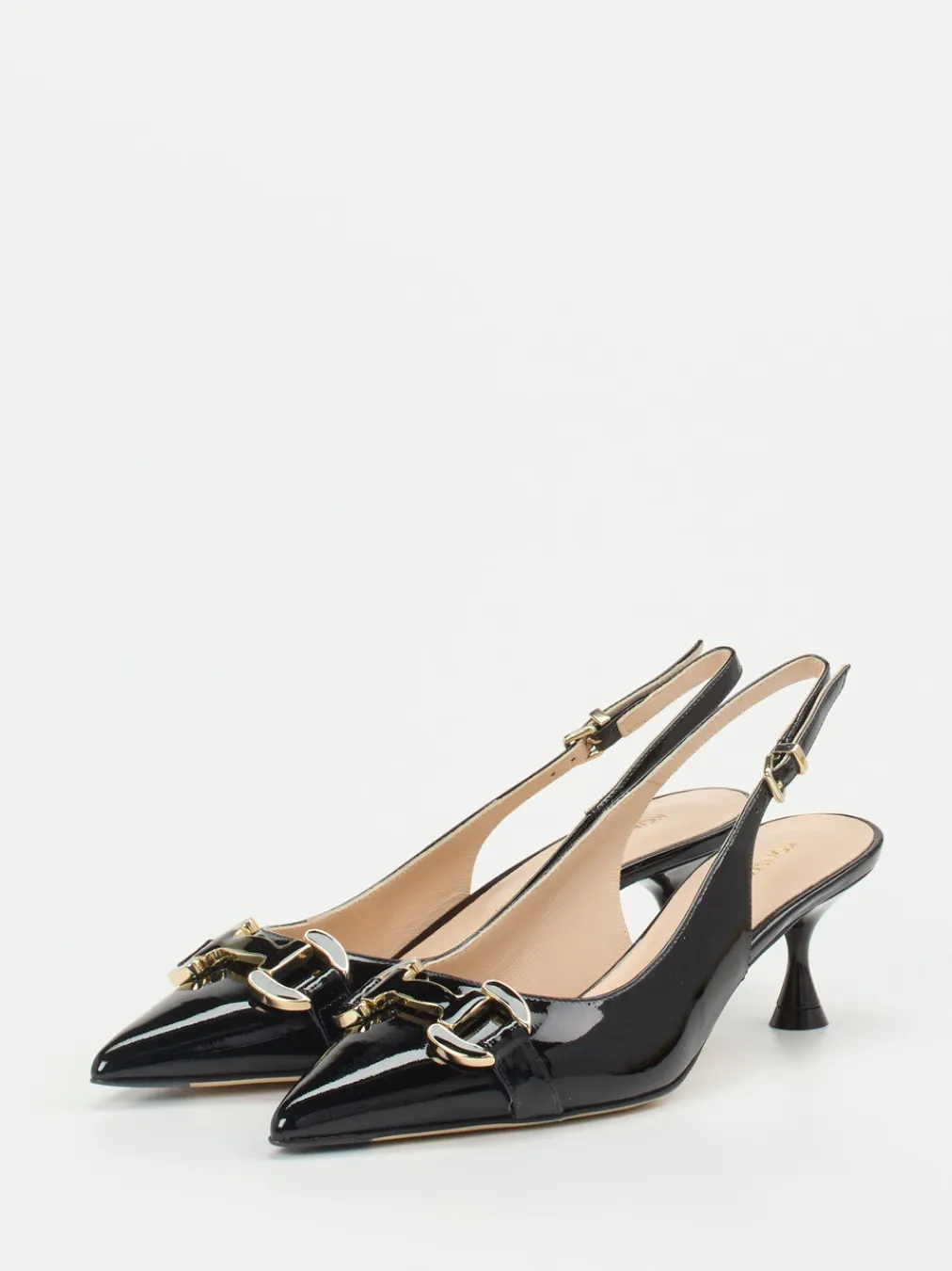– Slingback-Pumps aus Lackleder-Konstantin Starke