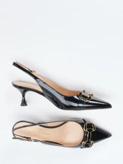 – Slingback-Pumps aus Lackleder-Konstantin Starke