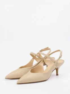 – Slingback-Pumps aus Lammleder beige-Konstantin Starke New