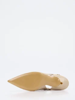 – Slingback-Pumps aus Lammleder beige-Konstantin Starke New