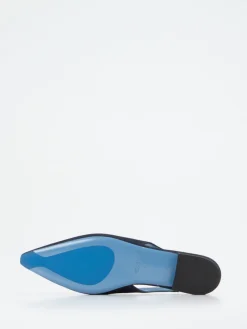 – Slingback-Ballerinas aus Textil Denim-Optik-Konstantin Starke New