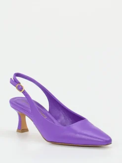– Slingback-Pumps aus Lammleder Violett-Konstantin Starke Online