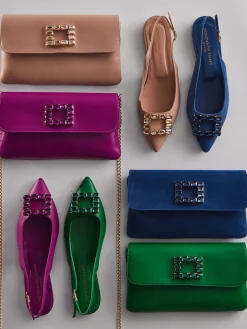 – Slingback-Ballerina aus Lammleder smaragd-Konstantin Starke Clearance