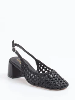 – Slingback-Pumps aus Flechtleder-Konstantin Starke Outlet