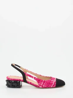– Slingback-Pumps aus Bouclé-Textil-Konstantin Starke Sale