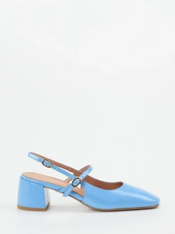 – Slingback-Pumps aus Lackleder himmel-Konstantin Starke Online