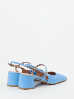 – Slingback-Pumps aus Lackleder himmel-Konstantin Starke Online