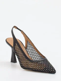 – Slingback-Pumps aus Netz in-Konstantin Starke Hot