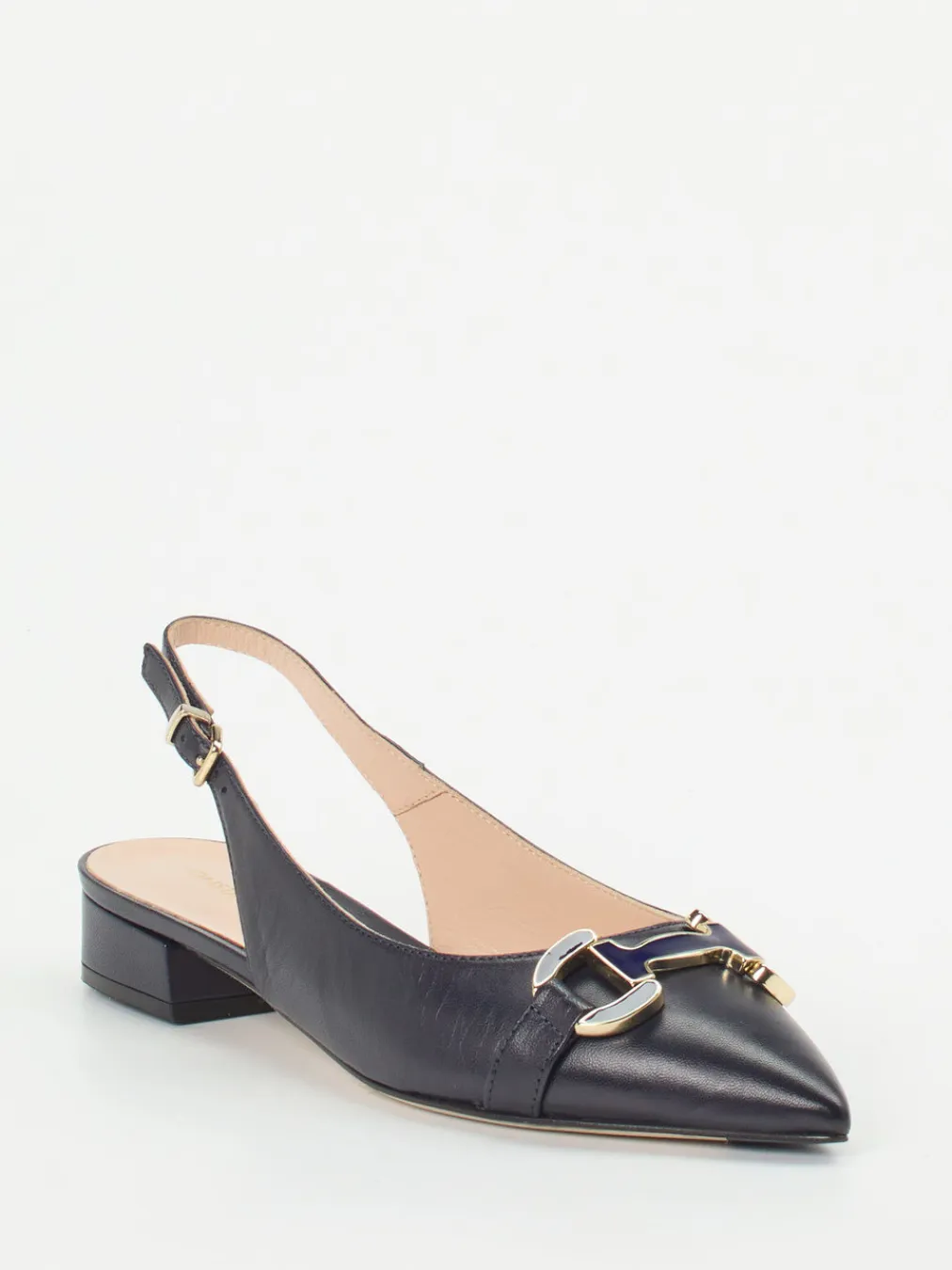 – Slingpumps aus Lammleder Dunkel-Konstantin Starke Clearance