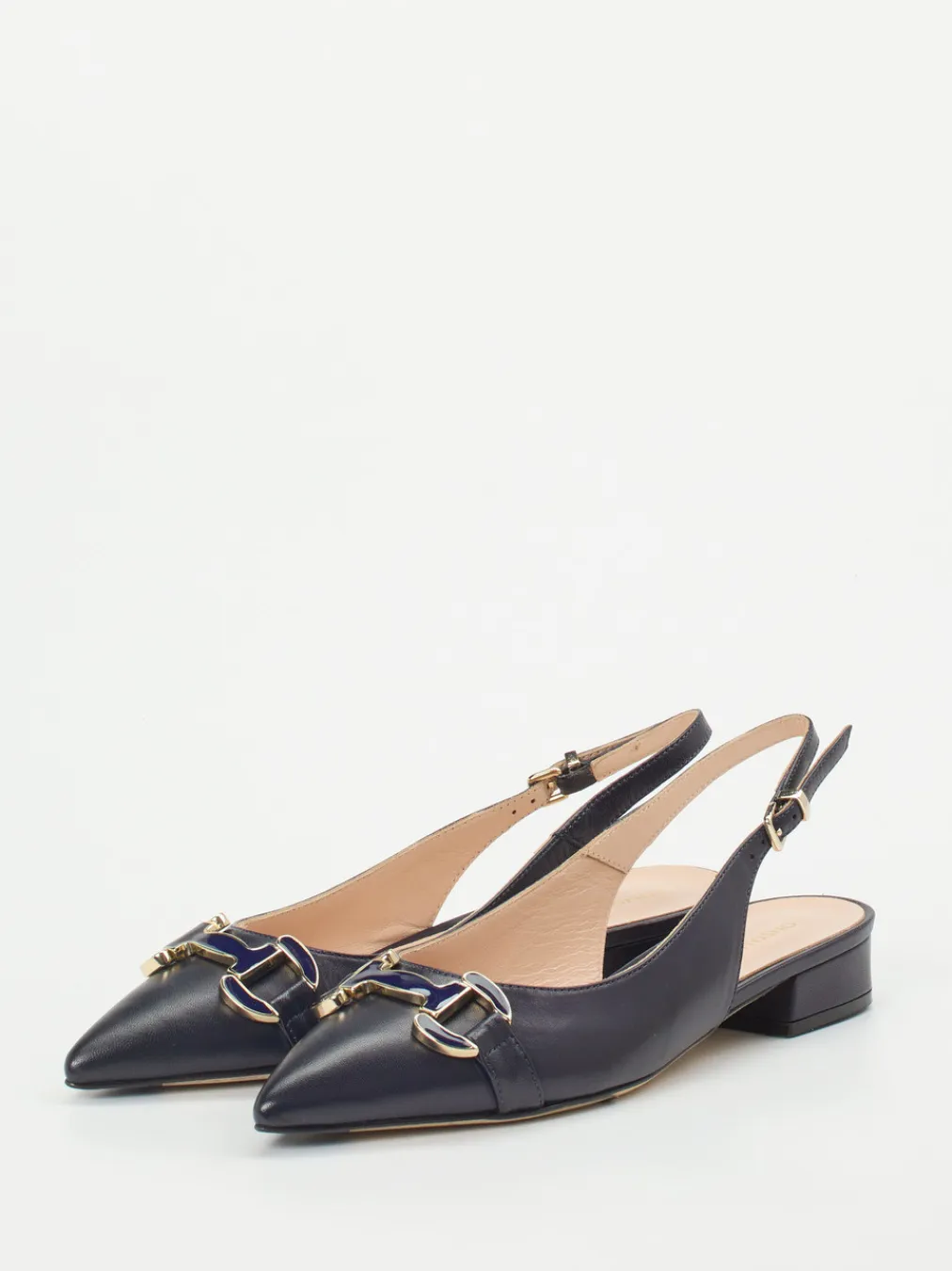– Slingpumps aus Lammleder Dunkel-Konstantin Starke Clearance
