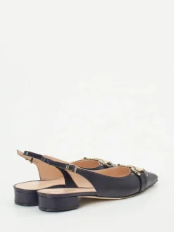 – Slingpumps aus Lammleder Dunkel-Konstantin Starke Clearance