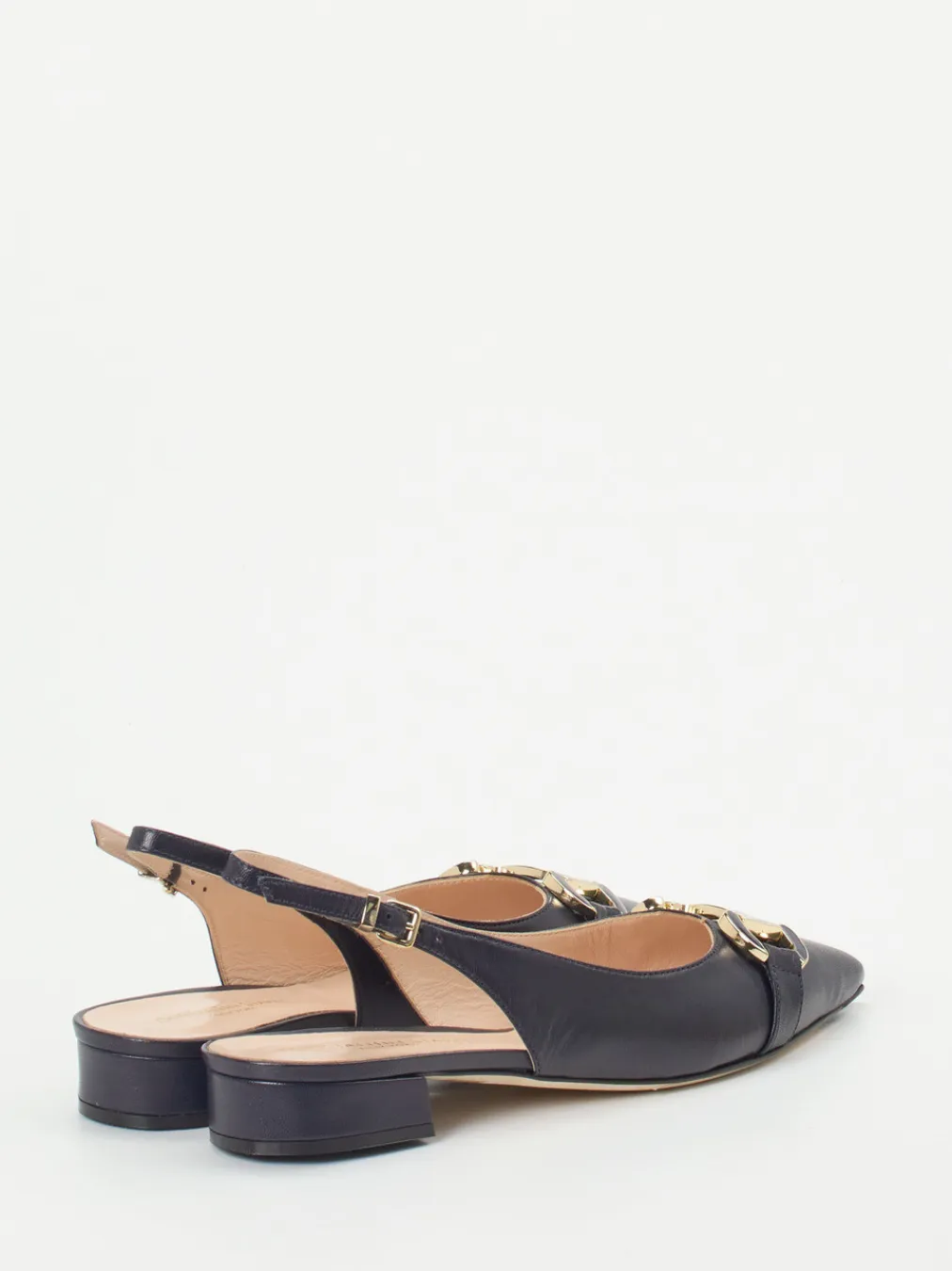 – Slingpumps aus Lammleder Dunkel-Konstantin Starke Clearance