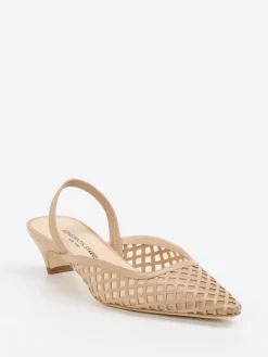 – Slingpumps aus Lammleder Mesh-Konstantin Starke Hot