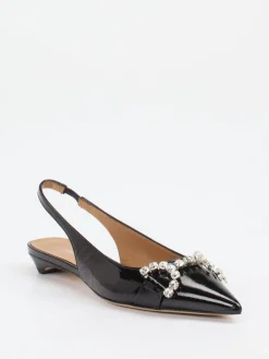 – Slingpumps aus Lackleder-Konstantin Starke Sale