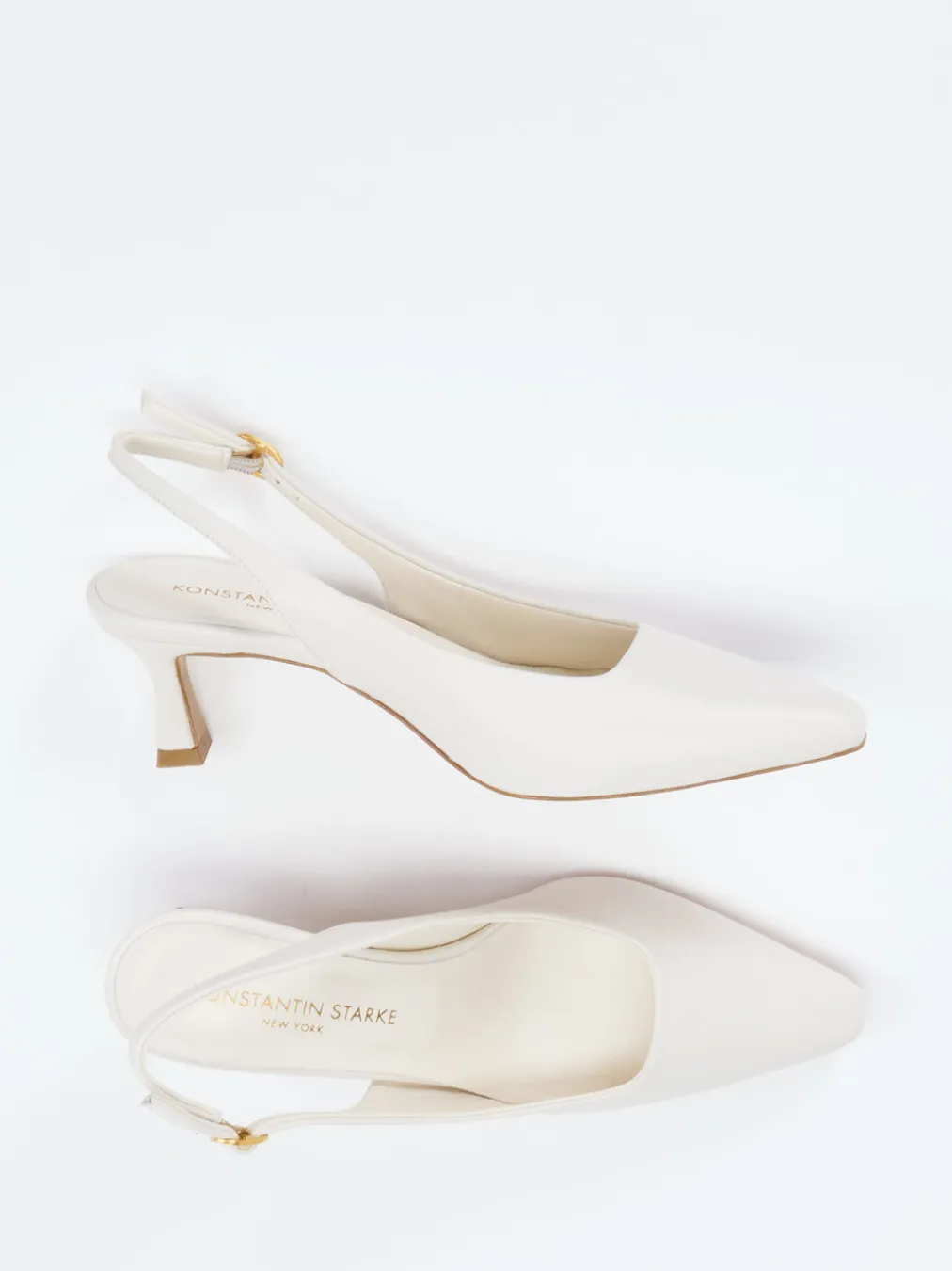 – Slingpumps aus Lammleder creme-Konstantin Starke Discount