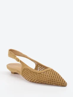 – Slingpumps aus Veloursleder-Konstantin Starke Clearance