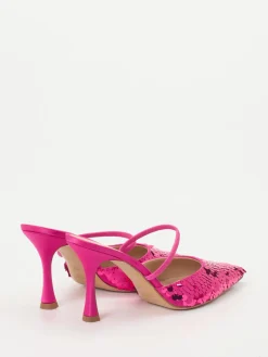 – Slingpumps aus Metallic mit Pailletten-Konstantin Starke