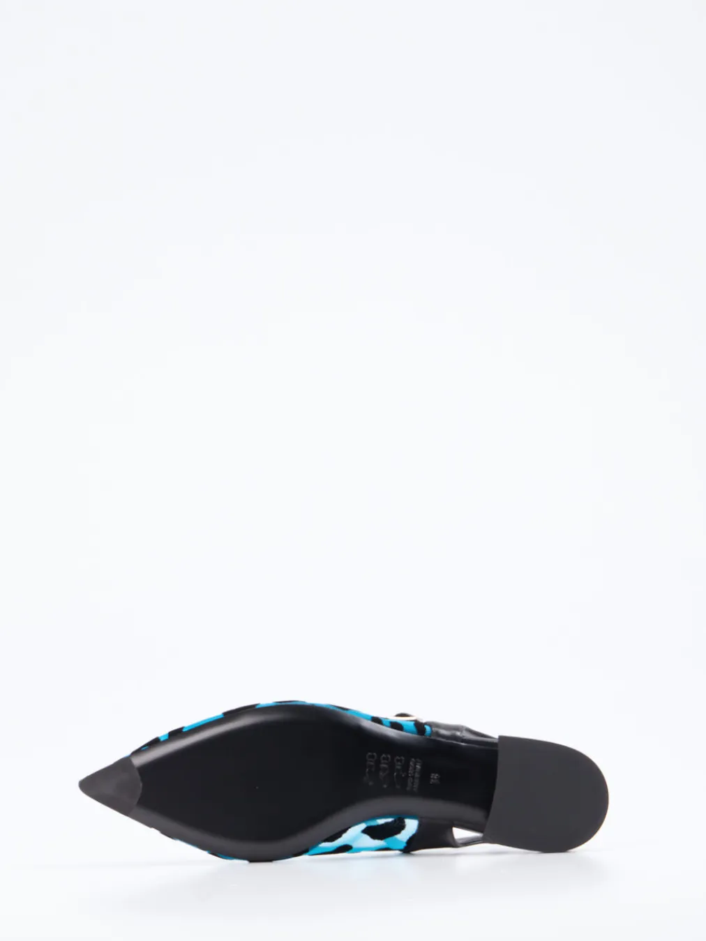 – Slingpumps aus Netz in Türkisblau-Konstantin Starke Clearance