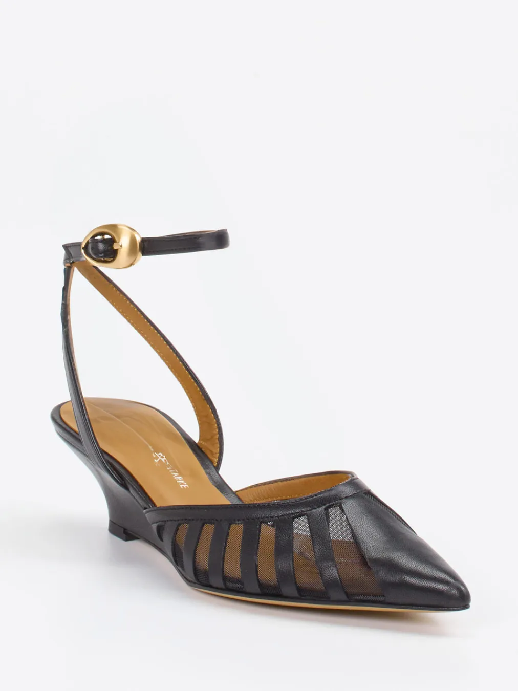 – Slingpumps aus Lammnappa und Mesh-Konstantin Starke Discount