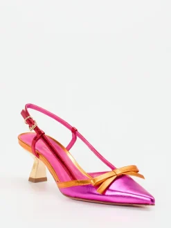 – Slingpumps aus Metallicleder-Konstantin Starke Hot