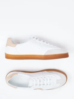 – Sneaker aus Kalbleder mit Velours-Konstantin Starke Discount