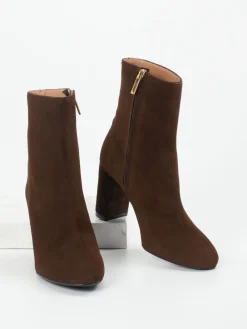 – Stiefeletten aus Veloursleder-Konstantin Starke Online