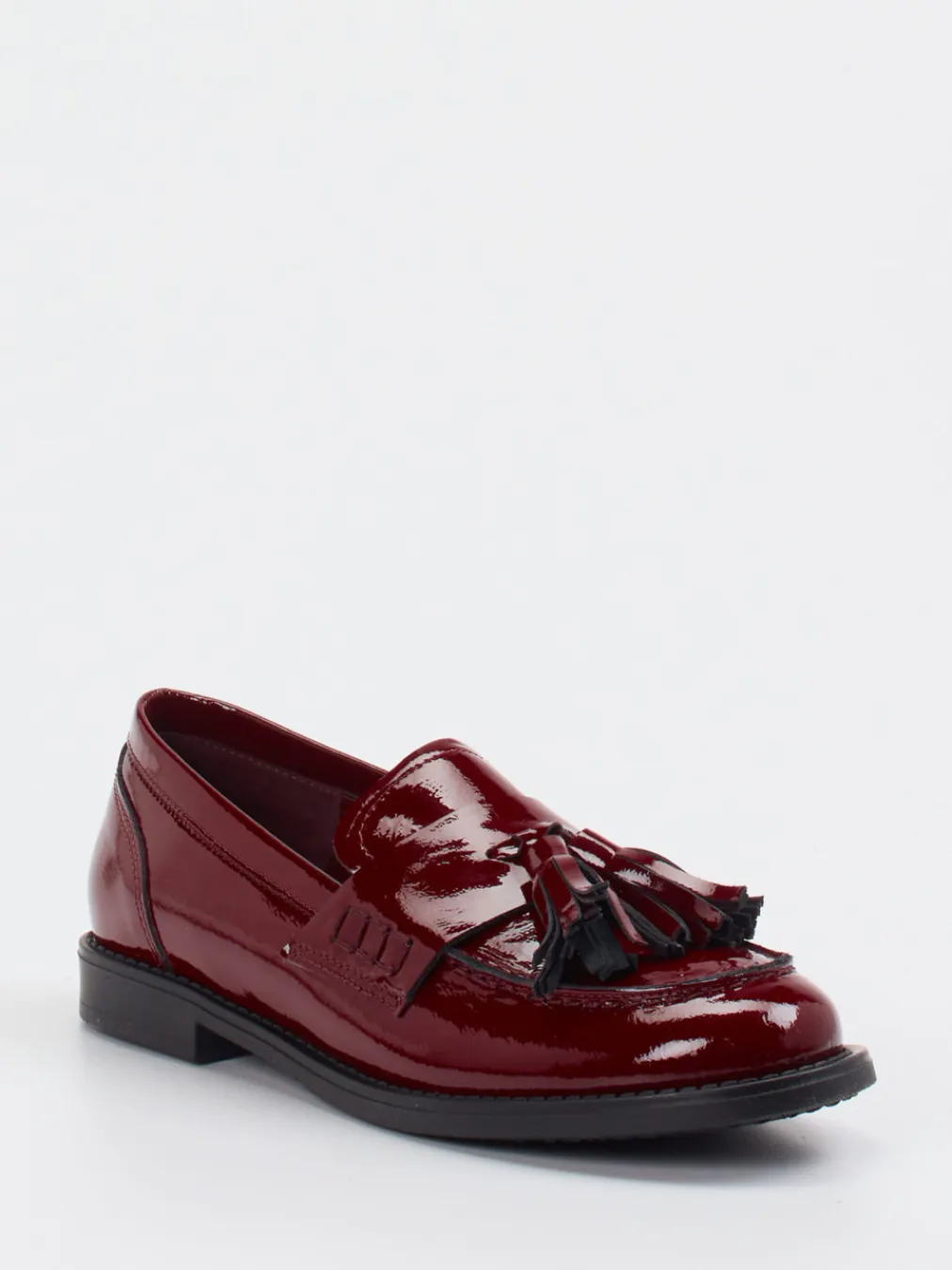 – Tassel Loafer aus Lackleder Bordeaux-Konstantin Starke Outlet