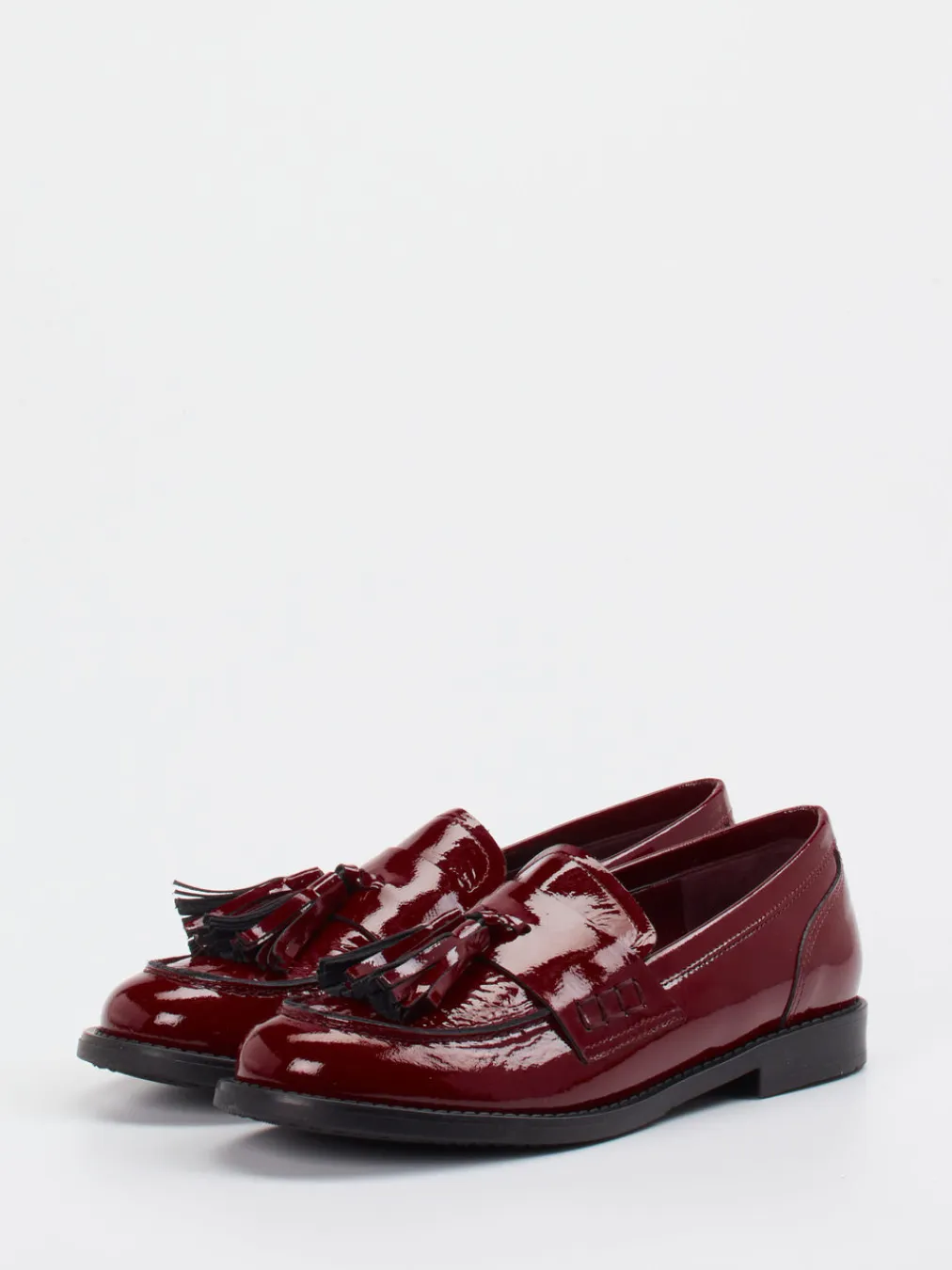 – Tassel Loafer aus Lackleder Bordeaux-Konstantin Starke Outlet