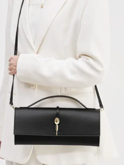 – Umhängetasche aus Lackleder-Konstantin Starke Clearance