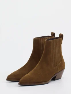 – Western-Stiefelette aus Veloursleder-Konstantin Starke Best