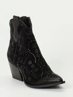 – Western-Stiefeletten aus Veloursleder-Konstantin Starke Online