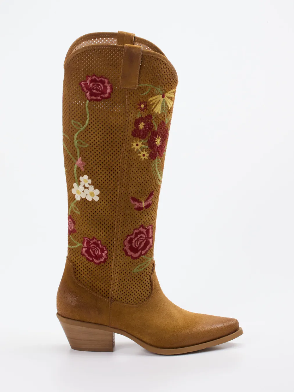 – Westernstiefel aus Veloursleder cognac-Konstantin Starke Best