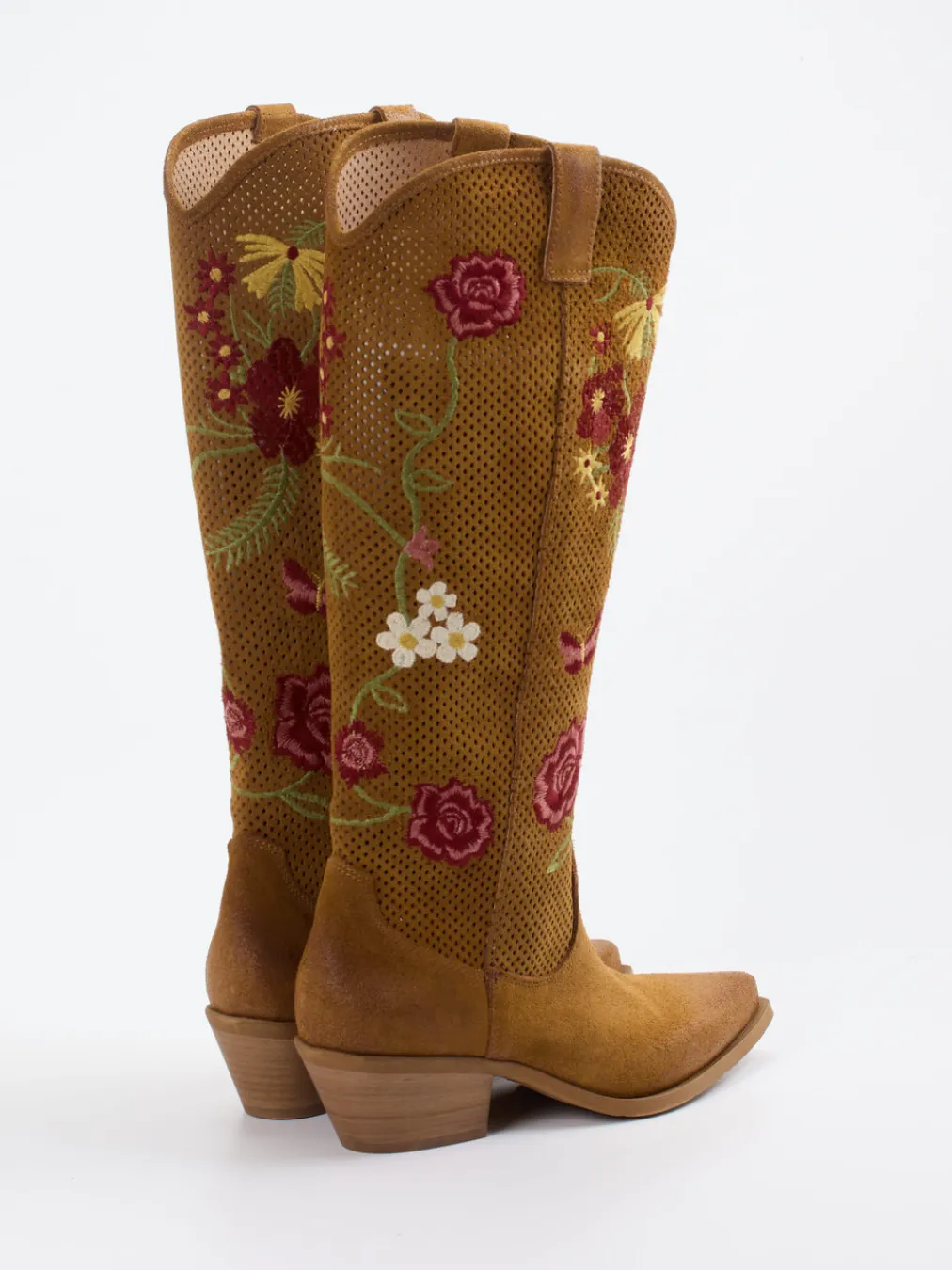 – Westernstiefel aus Veloursleder cognac-Konstantin Starke Best