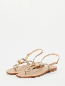 – Zehentrenner-Sandalen aus Glattleder-Konstantin Starke New