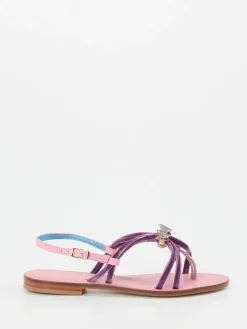 – Zehentrenner aus Veloursleder-Konstantin Starke Discount