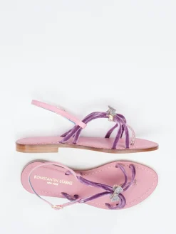 – Zehentrenner aus Veloursleder-Konstantin Starke Discount