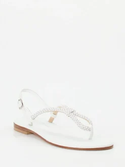 – Zehentrenner-Sandale aus Glattleder-Konstantin Starke New