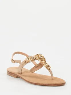 – Zehentrenner-Sandale aus Glattleder-Konstantin Starke New