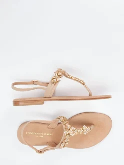 – Zehentrenner-Sandale aus Glattleder-Konstantin Starke New