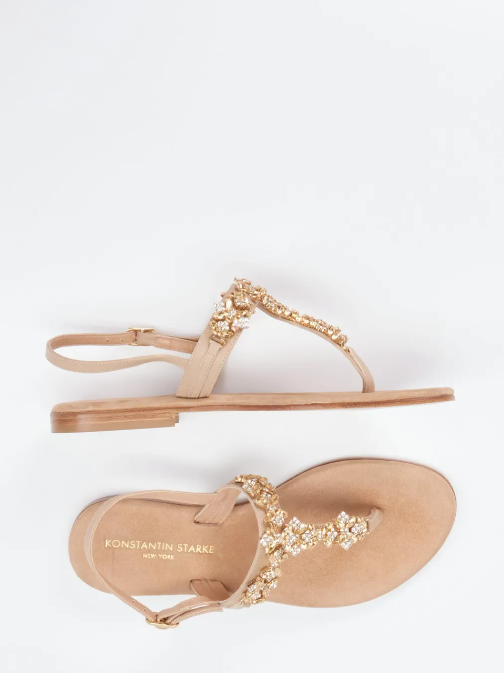 – Zehentrenner-Sandale aus Glattleder-Konstantin Starke New