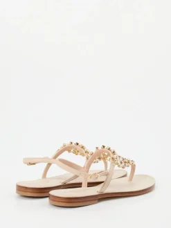 – Zehentrenner-Sandale aus Glattleder-Konstantin Starke New