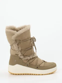 – Winterboots aus Veloursleder sandfarben-Lackner Hot